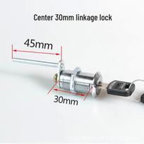 Trijų jungčių metalinės dokumentų spintos stalčiaus užrakto cilindras
