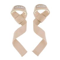 Valeo Thick Fitness Resistance Bands with Non-slip, Wear-resistant Wrist Wraps for Pull-ups and Deadlifts. beige