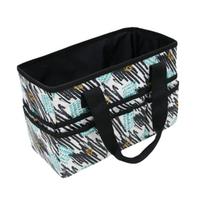 Craft Organizer Tote Bag Carrying Case Caddy Large Painting Tools Storage Bag Notebook Makeup Essentials Sewing Scrapbooking