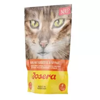 Josera Soup Chicken & Carrots konservuotas vištienos sultinys katėms su vištiena ir morkomis 70g