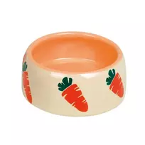 Nobby dubenėlis graužikams "Carrot", keramikinis, M, smėlinis- oranžinis,  250 ml