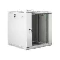 Lanberg | Rack cabinet 19" wall-mount 12U/600x600 (flat pack) V2 | WF01-6612-10S | Grey