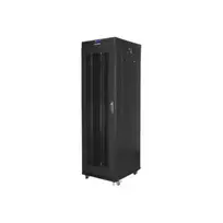 Lanberg | Rack cabinet 19" free-standing 42U/600x800 (flat pack) with mesh door, LCD | FF01-6842-23BL | Black