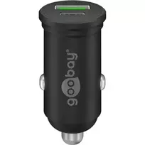 Goobay Dual-USB Car Fast Charger USB-C PD (Power Delivery), 45 W | 61739