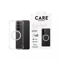 CARE by PanzerGlass Samba Case Transparent w. White Qi Samsung New Galaxy S26 Plus | PanzerGlass