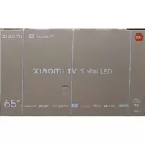 SALE OUT. Xiaomi TV S Mini LED 65 2026 | SALE OUT. Xiaomi | S Mini LED 2026 | 65 | Smart TV | Google TV | 4K UHD | Dark Grey | DAMAGED PACKAGING, DENTED BACKSIDE
