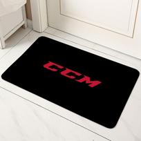 CCM Ledo Ritulio Kilimas - Prekės Ženklo Logotipas Ledo Ritulio Lazos Įranga Dinamiškas Daugiaspalvis Sporto Gerbėjų Dekoratyvinis Namų Dekoro Kilimas Durų Kilimėlis 40cm x 60cm