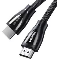 Ugreen HD140 2.0m HDMI-HDMI 2.1 8K@60Hz 48Gbps vaizdo kabelis su nailoniniu šarvu, juodas