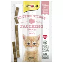 GimCat Kitten Sticks with Turkey & Calcium (3 vnt)