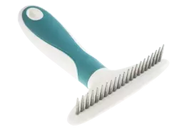 Gimdog Dematting Rake 12x15cm grėblys su stambiais konusiniais dantimis