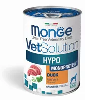 Monge VetSolution Dog Wet HYPO MONO Duck 400g