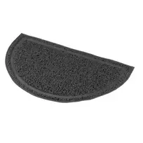 Trixie Kilimėlis prie tualeto, pusiau apvalus, PVC, 41x25 cm, antracito