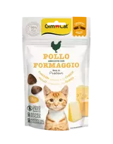 Gimcat Crunchy Snacks Chicken & Cheese traškūs skanėstai višta/sūris 50g