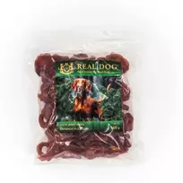 Real Dog SNACKS Minkšti antienos file žiedai 500g