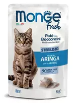 Monge Fresh - Pouches Cat Sterilised Herring 85g (pak28)