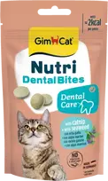 GIMCAT NUTRI DENTAL BITES (su katžole ir dumbliais) 40 G (pak8)