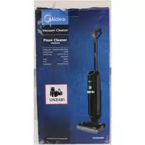 SALE OUT. | Midea Cordless Vacuum Cleaner | X10 Wet and Dry | 220 W | 22.2 V | Operating time (max) 35 min | Black | Warranty 24 month(s) | DAMAGED PACKAGING AND PAINT, MISSING INNER PACKAGING AND MANUAL, SCRATCHED, DIRTY