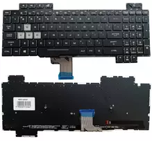 Klaviatūra ASUS Rog Strix Scar GL504, su RGB pašvietimu, US