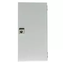 Paskirstymo skydas TIBOX 400x200x80mm su užraktu, virštinkinis
