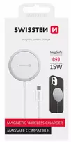 Swissten MagStick Wireless Charger 15W for Apple iPhone USB-C