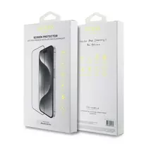 Guess Screen Protector 2.5D for iPhone 16 Pro / Black