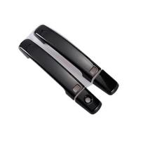 For Nissan Pathfinder R51 2005 2006 2007 2008 - 2011 2012 ABS Glossy Black Door Handle Cover Trims Sticker Car Styling Accessory Black 3 holes gray