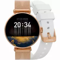 Smartwatch Gravity / Rose Gold White 2 Straps