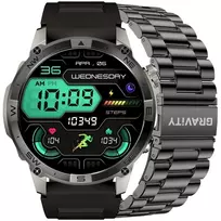 Smartwatch Gravity Strap + Bracelet GT46-3 / graphite