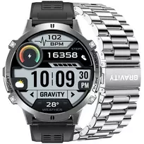 Smartwatch Gravity Strap + Bracelet GT42-3 / graphite