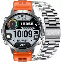 Smartwatch Gravity Strap + Bracelet GT42-4 / graphite