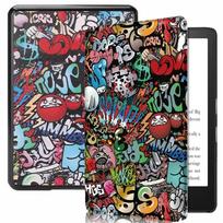 Skirta Kindle Paperwhite 2026 7 colių 12-osios kartos SA568B išmaniajai elektroninių knygų skaityklės dangtelio folio dėklui Spalvingas Automatinis Budėjimas/Miego Režimas Atsparus Smūgiams Funda