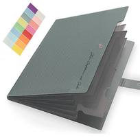 1Pc Expanding File Folder 5 Pocket Folders For Documents Portable Paper Organizer For School Office Supplies A4 Size A6