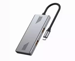 Gembird UHB-CM-U310-A2C2-01 4-Port USB 3.2 Gen 2 Hub Type-C + Type-A