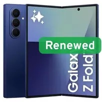Samsung Renewed | Grade A | Galaxy Z Fold 7 | 256GB | Blue Shadow | 5G | O