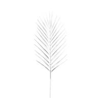 5/10Pcs Artificial Plants Tropical Palm Tree Leaves Home Garden Decoration Accessories Photography Prop Festival Wedding Supply 5pcs white
