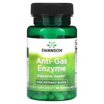 Anti-Gas Enzymes, High Potency Blend, 90 Veggie Caps