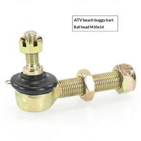 M10 M12 M14 Adjustable Ball Joint Kit High Hardness Compatible with Chinese ATV Quad Go Kart Modification Parts M14X10 beige