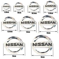 1 vnt. 3D Nissan ABS 8,8 cm 10 cm 10,5 cm 11,8 cm 12,8 cm 13 cm 14 cm 15 cm 16 cm Automobilio priekinis galinis logotipas Automobilio galinis emblemos lipdukas Priedai 10cm x 8.7cm