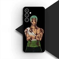 Dėklas Motorola Moto G86 G57 E14 E15 G14 G34 G67 G84 G24 A54 G15 Power E22 Telefonui Anime Roronoa Zoro One Piece Luffy Motorola Moto G86 Power