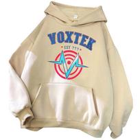 Hazbin Hotel VOX Retro Signal Logo Hoody Vyras Wo XL beige