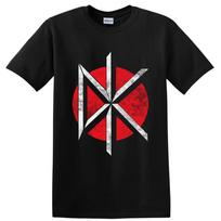 Dead Kennedys Punk Rock Band Logo T Shirt Red White Graphic Vintage Music Tee M red