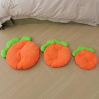 Warm Cotton Pad for Small Animals: Carrot, Cat, Dog, Rabbit, Guinea Pig, Chinchilla - Cozy Winter Mat brown