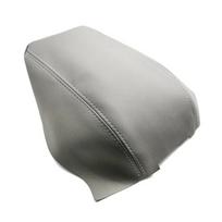 Soft Leather Armrest Cover For Nissan Qashqai 2008 - 2016 2017 Car-styling Center Control Armrest Box Skin Cover Sticker Trim gray