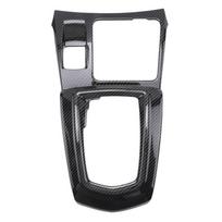 Shift Box Panel Cover for Nissan Qashqai J11 2014-2018 Carbon Pattern gray