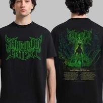 2 pusės Shadow Of Intent Imperium Delirium Šiaurės Amerikos turas 2026 Marškinėliai T454 Unisex Marškinėliai XXXXL black