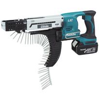 Makita gipso kartono suktuvas DFR750RTE, 2× 5,0 Ah, su lagaminu