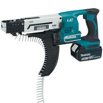 Makita gipso kartono suktuvas DFR550RTJ, 2× 5,0 Ah, su lagaminu