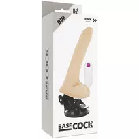 BASECOCK – Realistiškas vibratorius su nuotoliniu valdymu (19 cm)