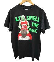 L7 Smell The Magic basic black Unisex Short sleeve T shirt reprint Unisex T-Shirt XXXL black