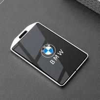 Metalinis NFC automobilio kortelės raktų pakabuko dėklas korpusas BMW 1 3 Naujoms 5 7 8 serijoms X1 X3 X5 X6 X7 F30 G20 F34 F31 G30 G01 F15 I3 M4 535le black